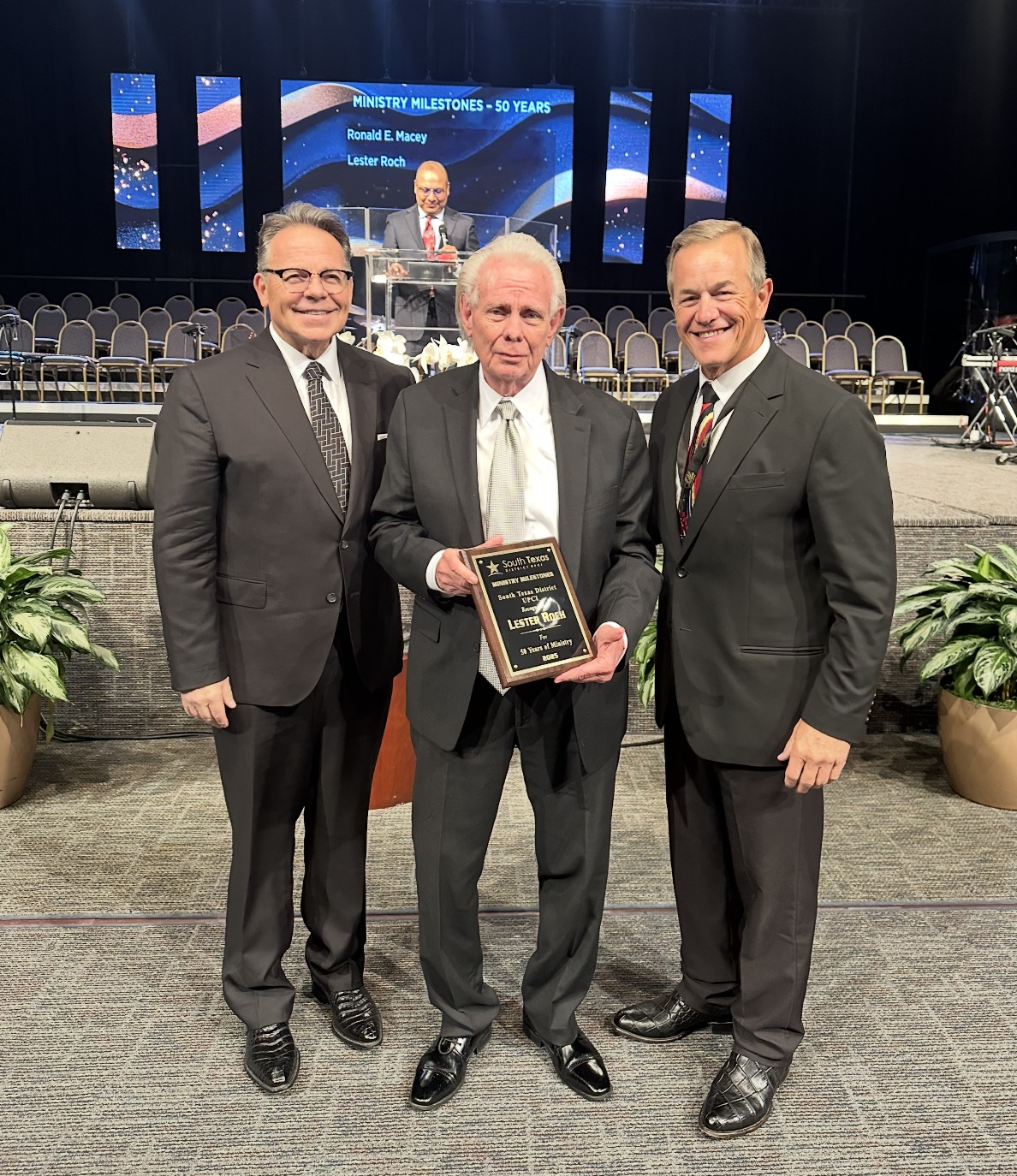 Bishop Lester A. Roch honored for 50 years of ministry